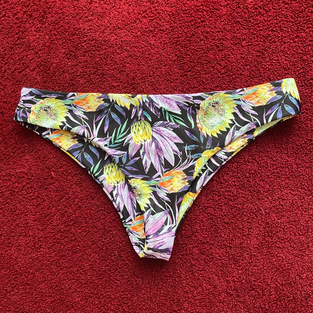Floral swim bottoms